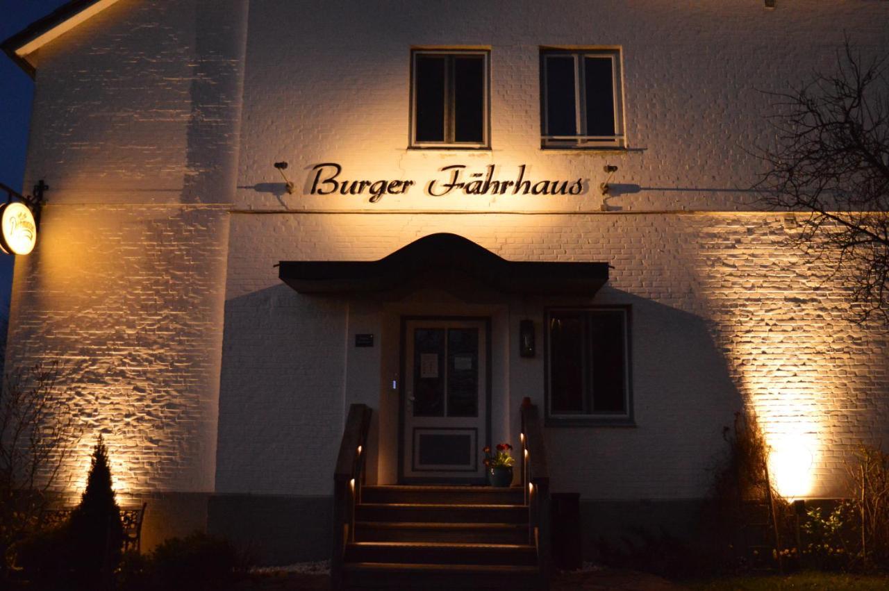 Bed and Breakfast Burger Faehrhaus Burg  Exterior foto